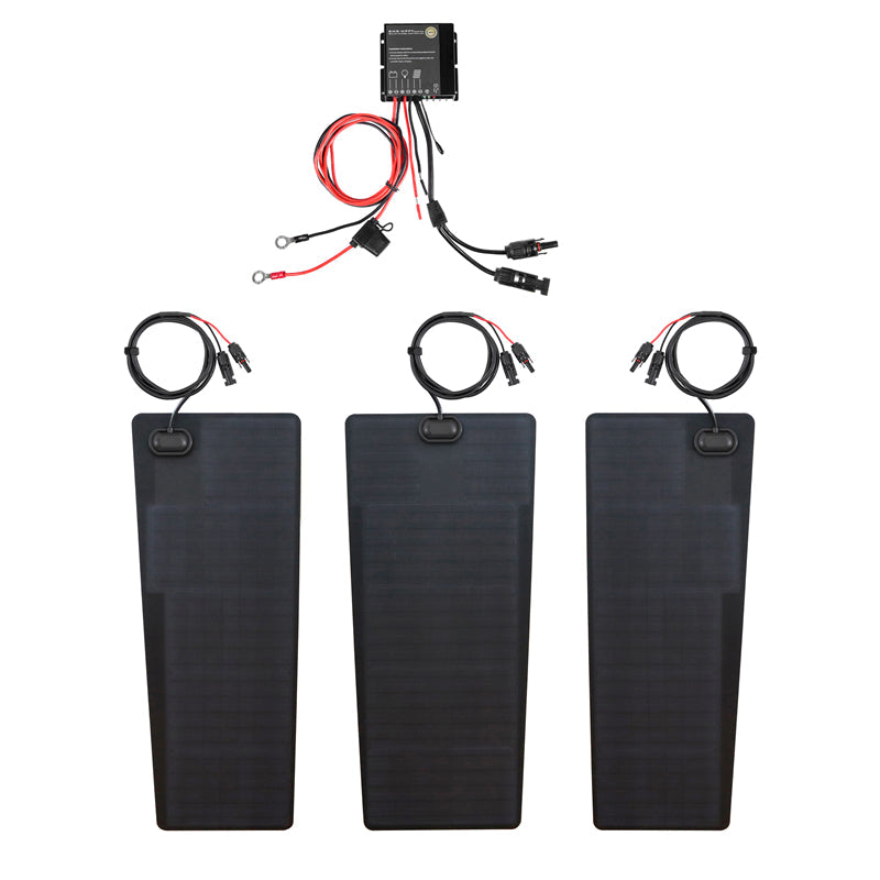 Ford Ranger T6 PX (2015–2022) Lensun 115W Hood/Bonnet Flexible Solar Panel