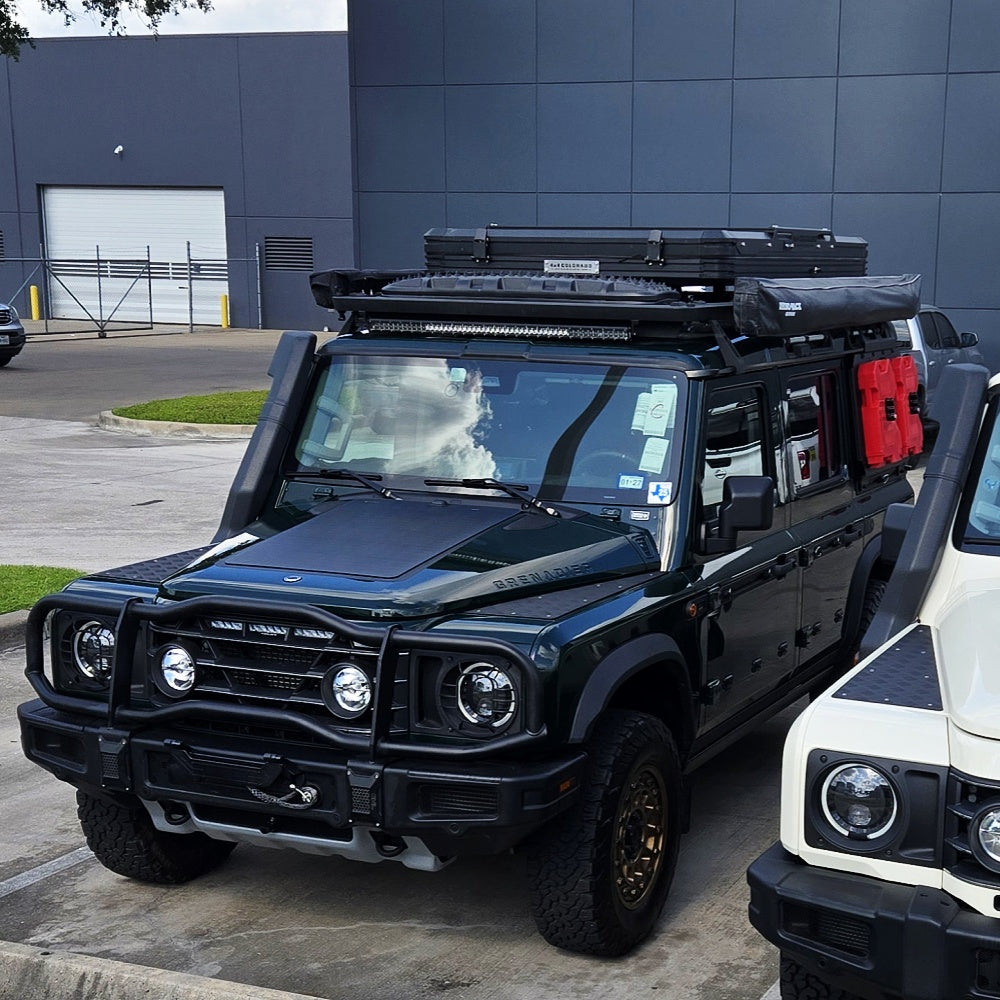 Ineos Grenadier Lensun 90W Hood/Bonnet Flexible Solar Panel