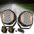 V-ULTRA SERIES | 5 INCH 226W LED SIDE SHOOTER WHITE OR AMBER POD LIGHTS WITH AMBER DRL