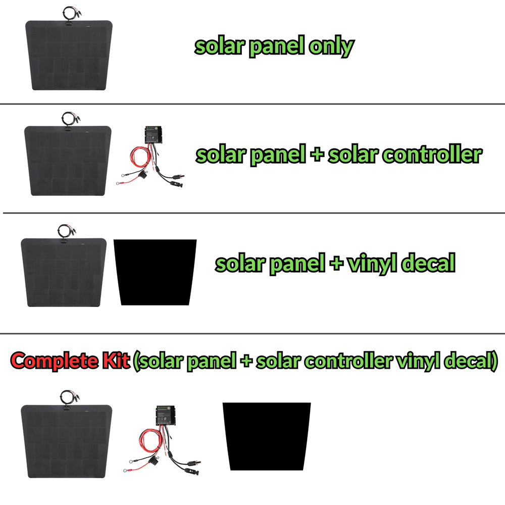 Land Rover Defender 110 90(2007-2015) Lensun 70W Hood/Bonnet Solar Panel